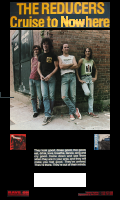 The Reducers - Cruise To Nowhere (poster)